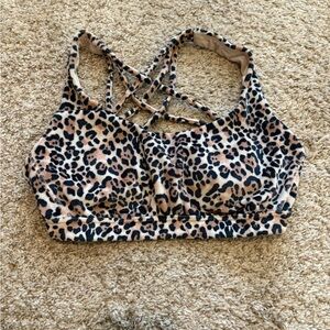 Leopard Sports Bra